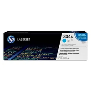HP originál toner CC531A, cyan, 2800str., HP 304A, HP Color LaserJet CP2025, CM2320, O
